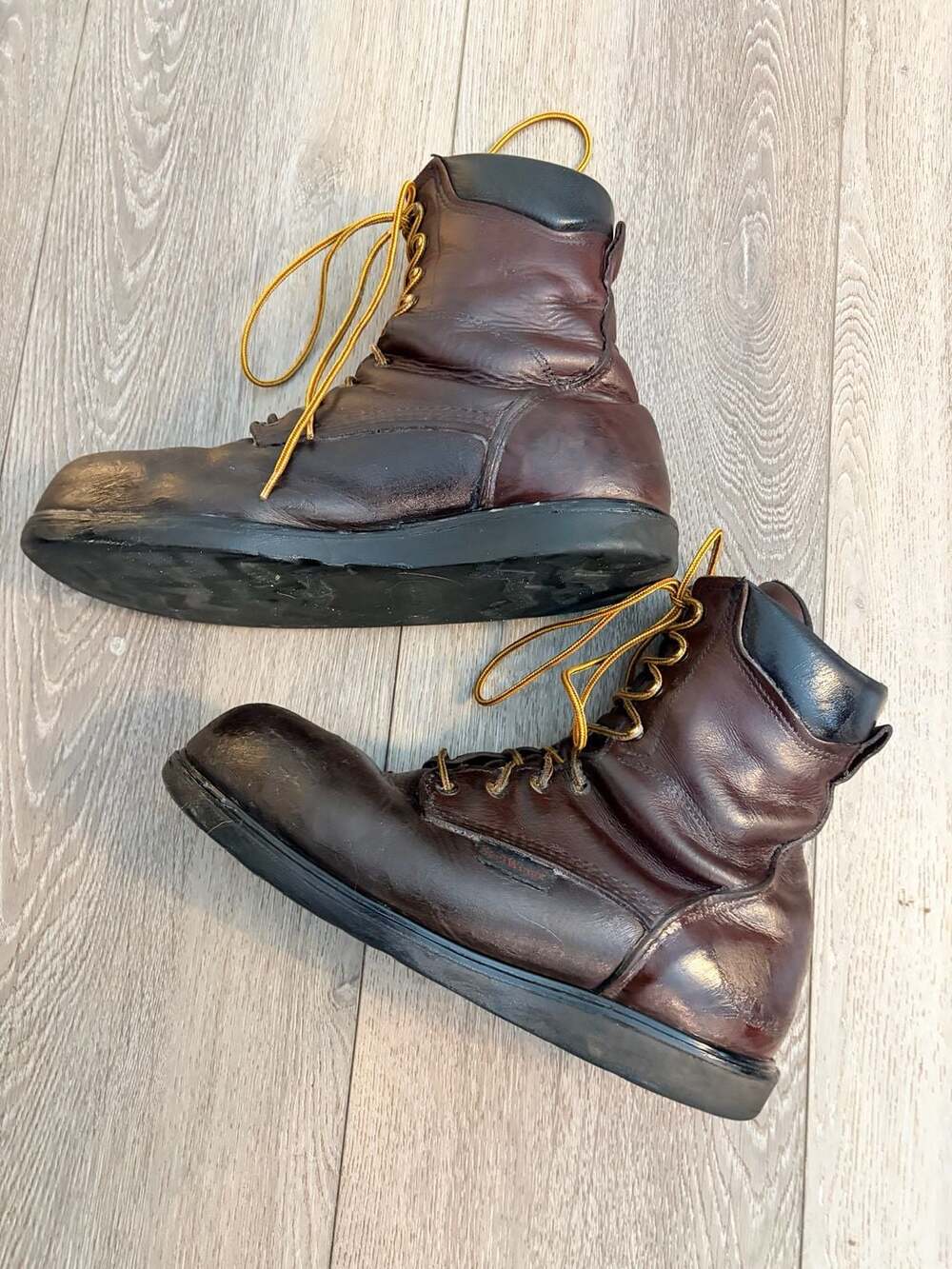 Red Wing Boots 2408 US Size 11 MGenuine leather Brown - Picture 2 of 5